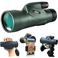 Gosky - Telescopio monocular de Alta definición y Soporte rápido para Smartphone- monocular Resistente al Agua- BAK4…